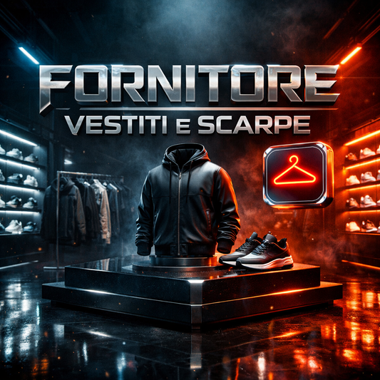 FORNITORE VESTITI + SCARPE